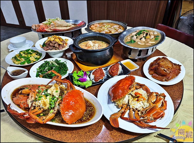 大祥燒鵝海鮮餐廳螃蟹季開跑！台中超值活蟹料理沙公沙母、燒鵝、螃蟹砂鍋粥一次滿足，連外地遊客都慕名來吃