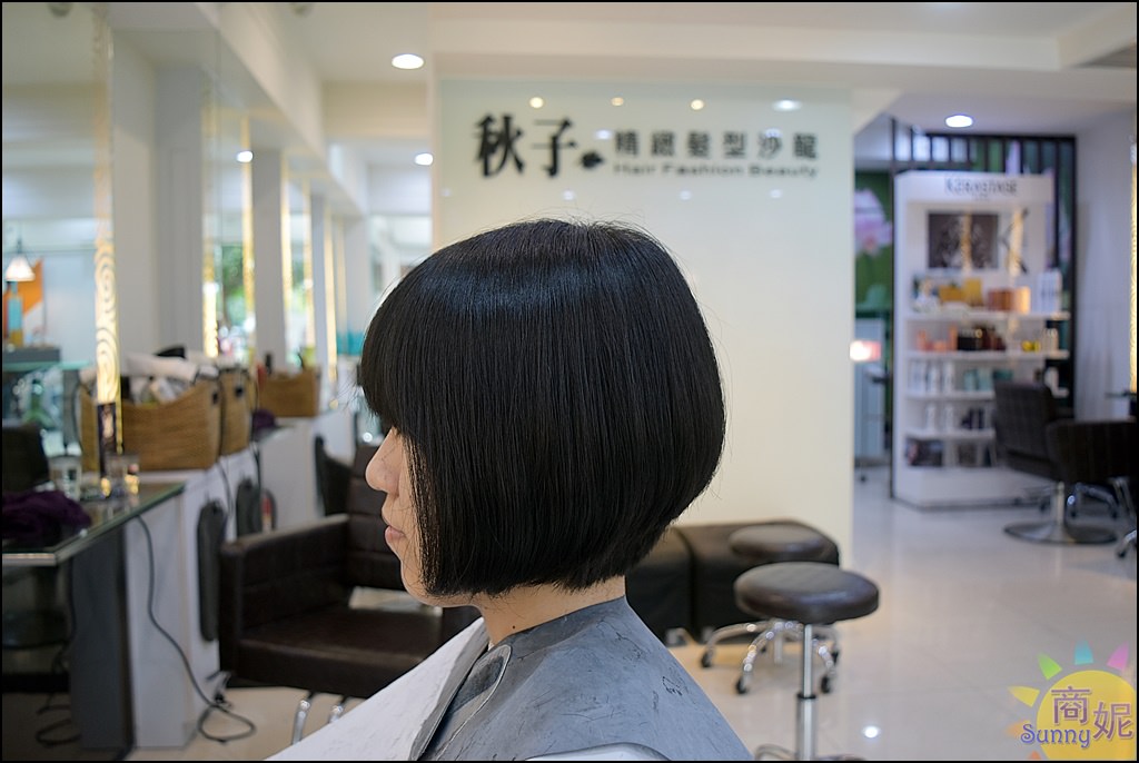 台中美髮推薦。秋子美髮沙龍勤美店。輕盈髮色與好整理的俏麗短髮就是夏日最佳LOOK!