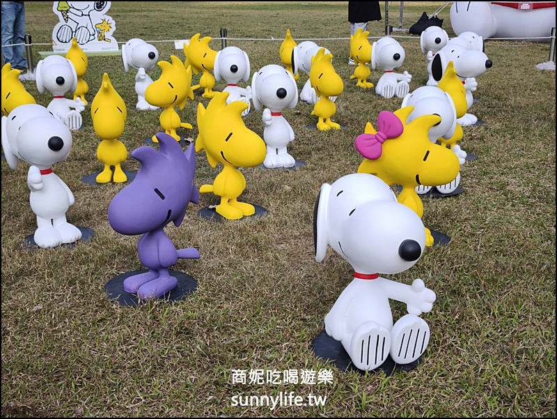 台中免費景點|史努比現身市政公園！超萌3公尺史努比、Snoopy公仔、史努比紅綠燈必拍，期間限定免門票