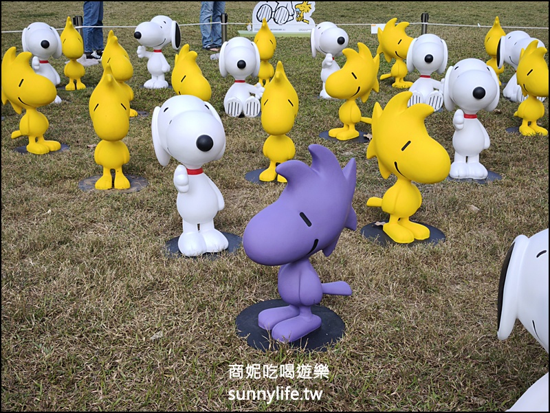 台中免費景點|史努比現身市政公園！超萌3公尺史努比、Snoopy公仔、史努比紅綠燈必拍，期間限定免門票