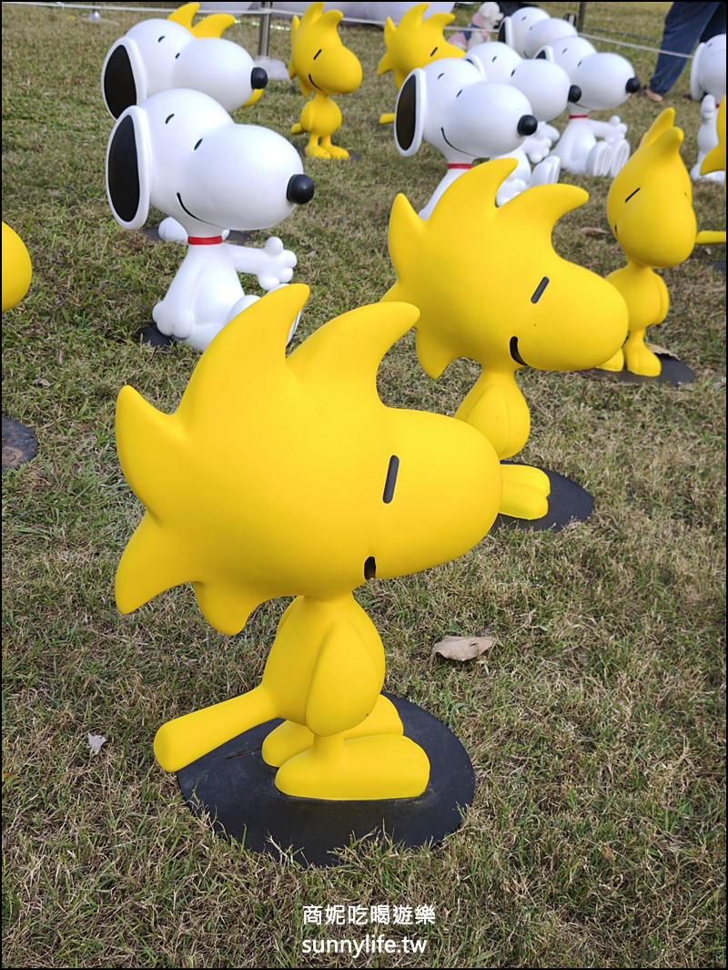 台中免費景點|史努比現身市政公園！超萌3公尺史努比、Snoopy公仔、史努比紅綠燈必拍，期間限定免門票