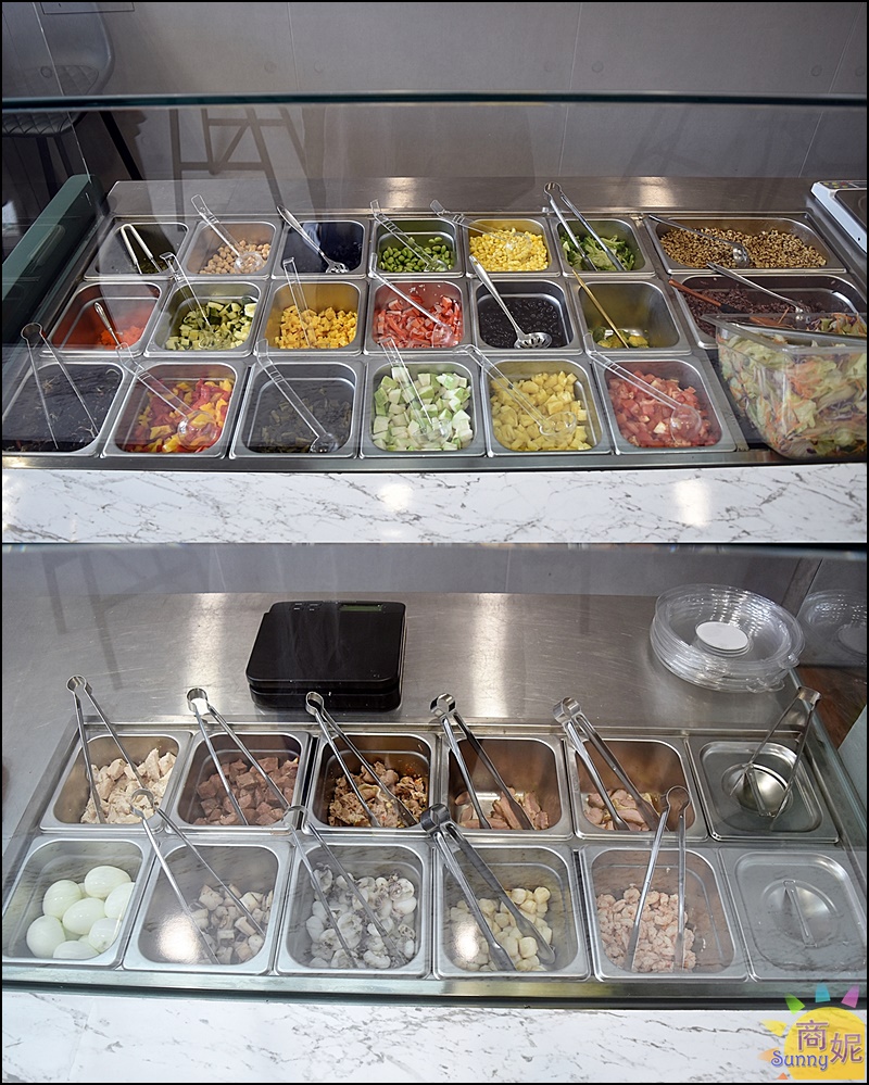jam.kitchen| 台中吃的飽沙拉.高質感自選沙拉百種組合搭配10款獨門醬料擺盤漂亮又好吃