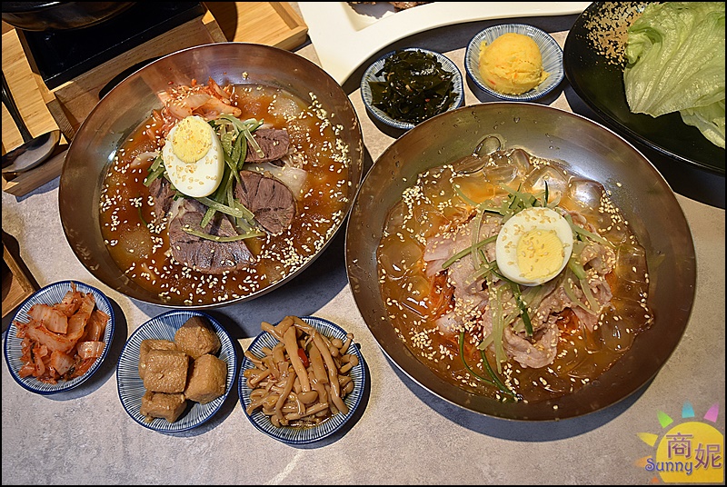 親水河畔|台中道地韓國料理還可以體驗穿韓服!夏季必吃開胃冷麵還有溫補人蔘雞鍋