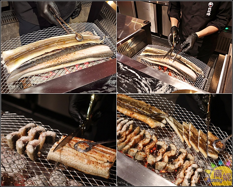 鰻鰻烤的鰻魚又厚又大隻,專人代烤零失敗美味,新鮮海味吃起來就是過癮!