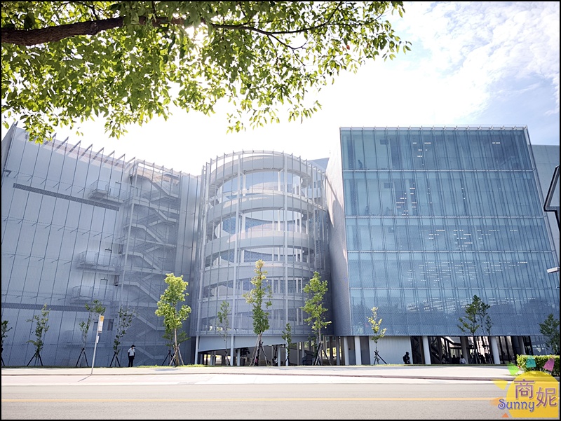 台中綠美圖純白外觀