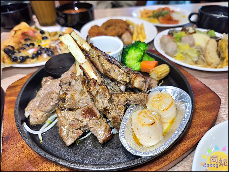 台南吃到飽推薦｜牛室炙燒牛排排餐＋近百道自助百匯389起!資深吃貨平日優惠只要329元無敵超值