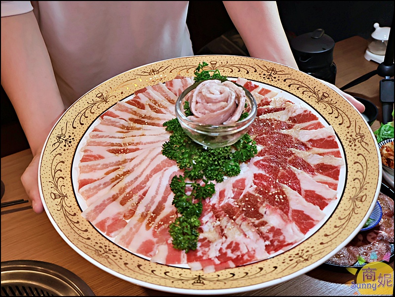 燒肉卡古｜台中燒肉推薦中秋限定1公斤燒肉巨無霸套餐太浮誇！隱藏巷弄的高質感燒肉饗宴