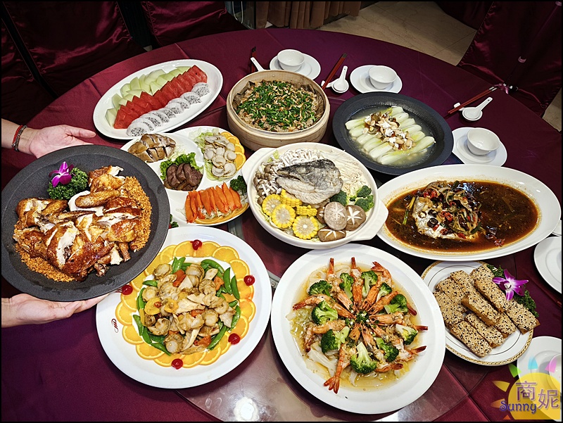 食蘊潮創中菜菜單|通豪大飯店內時尚中菜，20人圓桌及包廂，簡餐、合菜、宴席料理通通有 @商妮吃喝遊樂