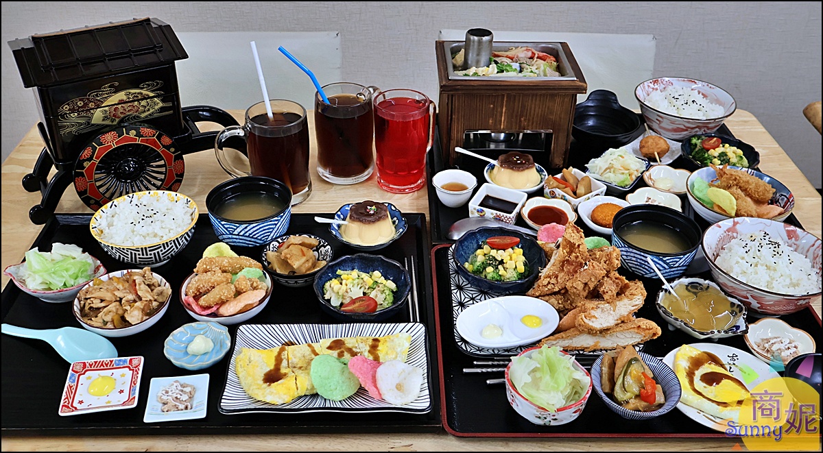 彰化美食推薦秋本家!彰化火車站前超狂創意定食，30公分大豬排、日本城、天皇馬車、方形火鍋超澎湃免服務費CP值爆表 @商妮吃喝遊樂
