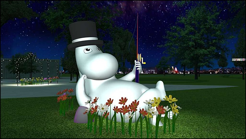 2026台中燈會|嚕嚕米姆明降臨台中！幸福蜜馬60米巨型極光主燈秀，姆明小提燈、7大展區交通懶人包