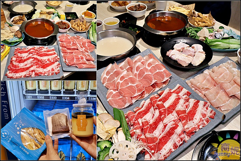 似錦涮|台中火鍋自助吧280元吃到飽!平日午後大胃王肉盤買一送一CP值超高，再送得獎手工蛋捲甜點控最愛