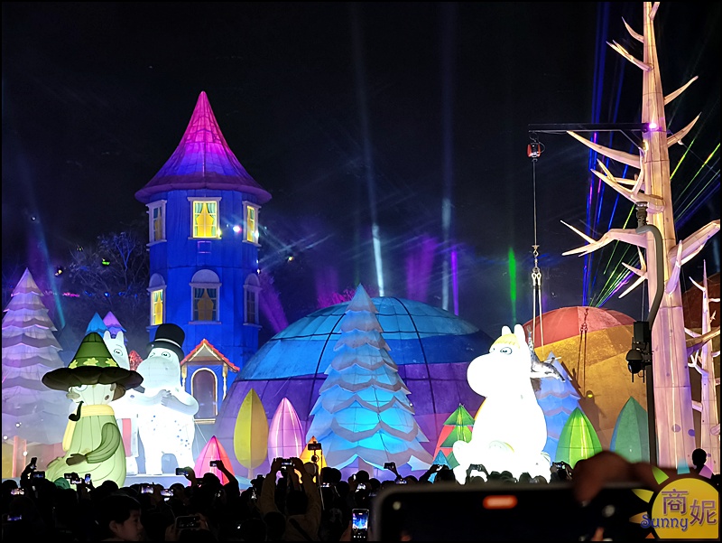 2026台中燈會|嚕嚕米姆明降臨台中！幸福蜜馬60米巨型極光主燈秀，姆明小提燈、7大展區交通懶人包