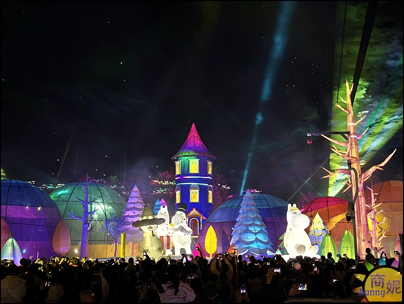 2026台中燈會|嚕嚕米姆明降臨台中！幸福蜜馬60米巨型極光主燈秀，姆明小提燈、7大展區交通懶人包