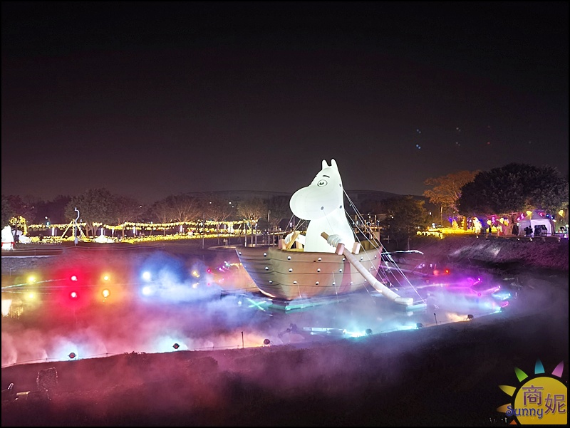 2026台中燈會|嚕嚕米姆明降臨台中！幸福蜜馬60米巨型極光主燈秀，姆明小提燈、7大展區交通懶人包