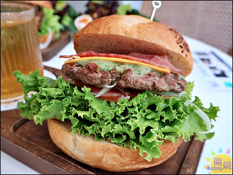 L’espace老陳小圓法漢堡專賣店|台中早午餐神級手作漢堡！國美館巷弄老宅吃過想再回訪.麵包控必吃限量小圓法