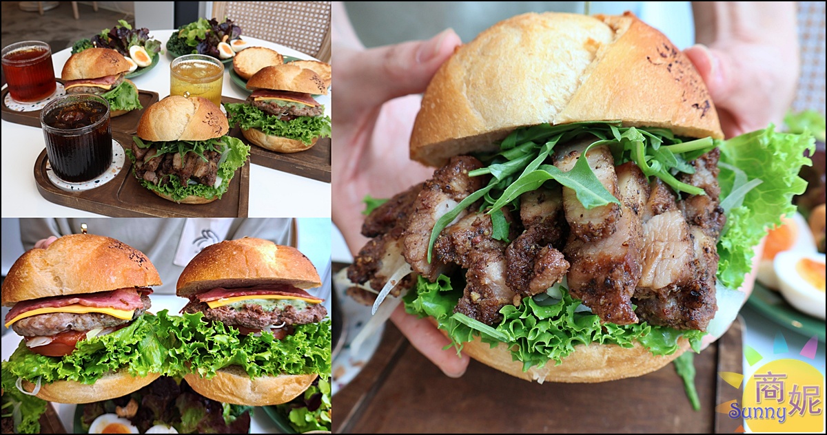 L’espace老陳小圓法漢堡專賣店|台中早午餐神級手作漢堡！國美館巷弄老宅吃過想再回訪.麵包控必吃限量小圓法