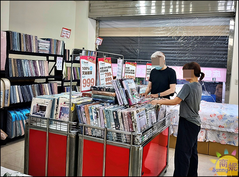 大甲寢具特賣！台中最便宜寢具 工廠直營換季出清天絲純棉床包組799起，涼被枕頭買一送一千元有找