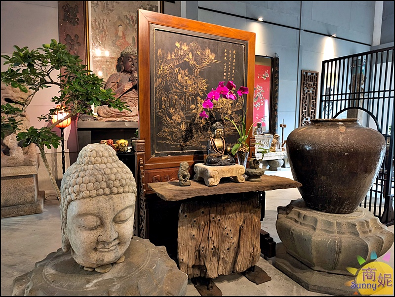 大鼎夏荷麵食館埔里店|苗栗超人氣牛肉麵開二店！古色古香寬敞空間、古董收藏免費參觀，古早味豆花吃到飽免服務費大型停車場交通便利