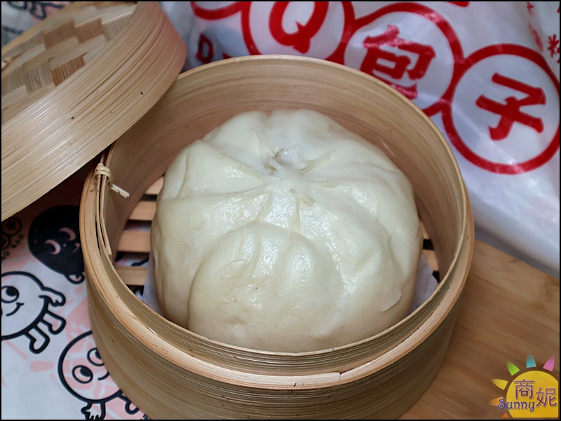 鼎Q包子｜沙鹿美食推薦20年老麵包子吃了不漲氣！肉包芋泥包饅頭口味多樣買10送1更划算