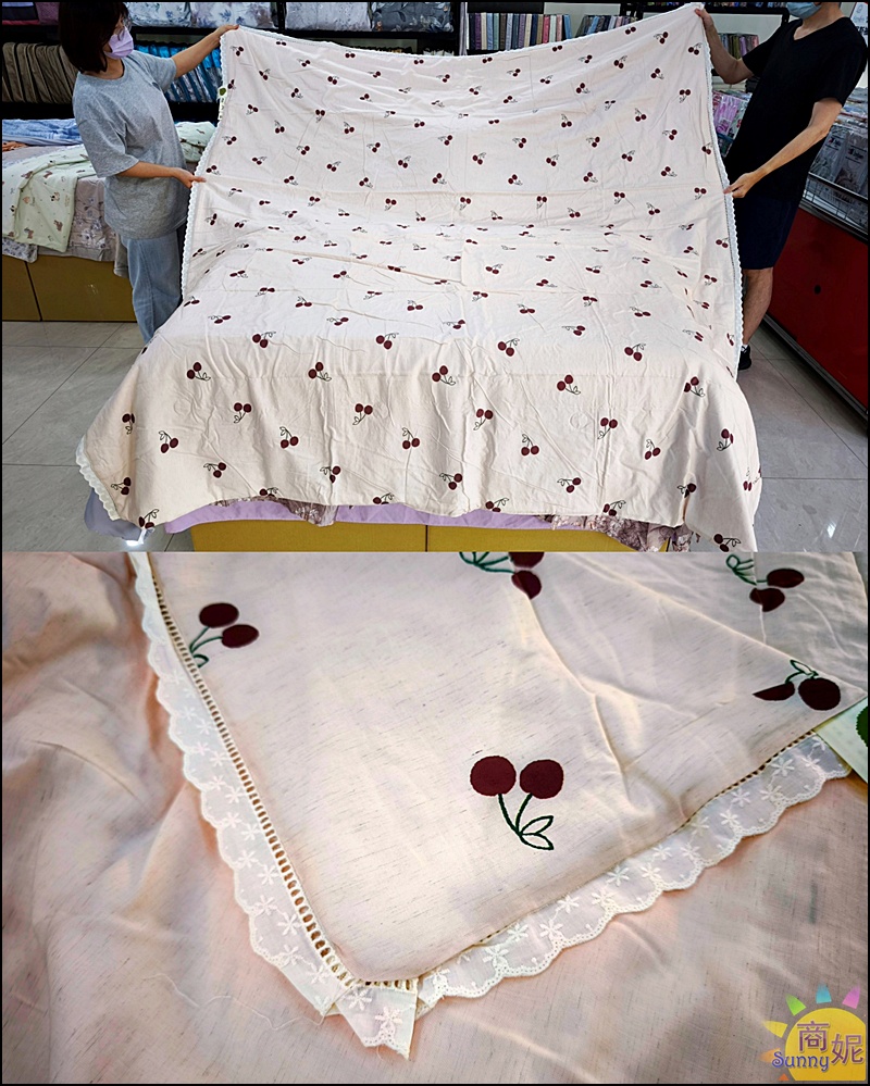 大甲寢具特賣！台中最便宜寢具 工廠直營換季出清天絲純棉床包組799起，涼被枕頭買一送一冬被千元有找