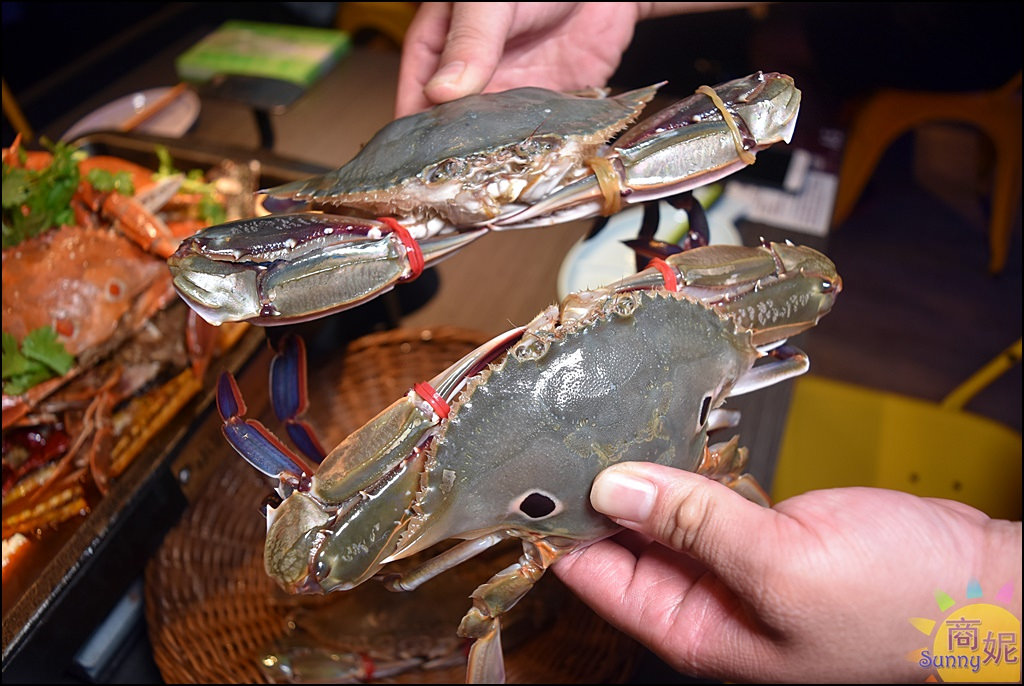 水貨螃蟹烤魚9